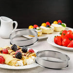 Stainless Steel Crumpet Ring Set
