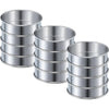 Stainless Steel Crumpet Ring Set