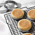 Stainless Steel Crumpet Ring Set