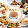 Stainless Steel Crumpet Ring Set