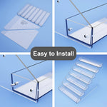 Clear Acrylic Tiered Spice Rack